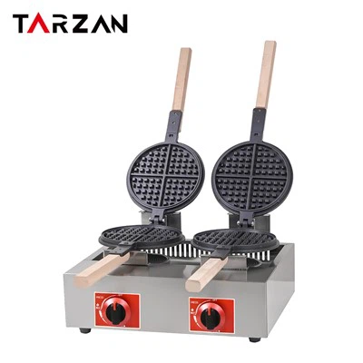 Déantóir Waffle Gáis Tráchtála